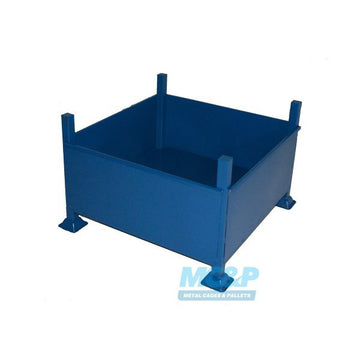 Metal Storage Stillage with Sheet Sides